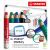 Marker-Stift-Set, Whiteboard, Flipchart-Papier, konisch, STABILO "MARKdry", 4 Farben mit Radierer und Anspitzer 93908955