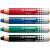 Marker-Stift-Set, Whiteboard, Flipchart-Papier, konisch, STABILO "MARKdry", 4 Farben mit Radierer und Anspitzer 93908955