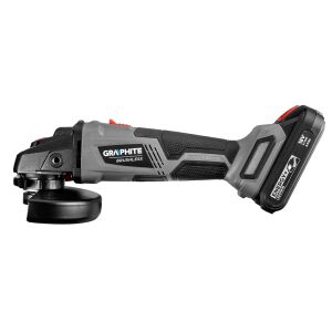 Szlifierka kątowa akumulatorowa GRAPHITE 18V z silnikiem bezszczotkowym - Graphite