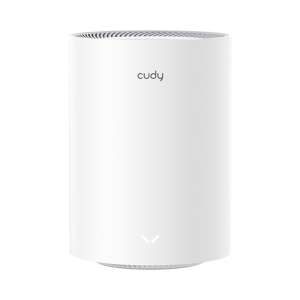 Cudy M1800 AX1800 WiFi 6 Mesh router, fehér, elülső nézet - Cudy