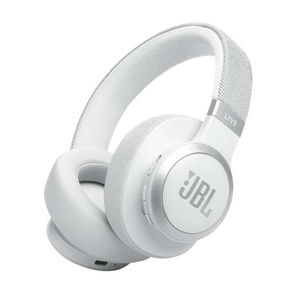 Jbl live 770 btnc bluetooth fehér zajszűrős fejhallgató