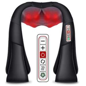 Shiatsu Nyak- és Vállmasszírozó - Melegítő Funkcióval
