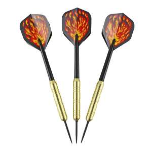 Darts MASTER Plated Brass 3 db - acél 18g