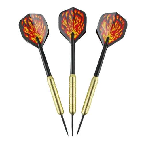Darts MASTER Plated Brass 3 db - acél 18g 93919139