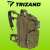 Tacticheska раница Trizand 26L, зелена, с множество джобове и отделения, идеална за туризъм, къмпинг и ежедневна употреба