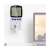 IZOXIS Digital Energy Consumption Meter measuring laptop charger usage