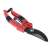Red garden shears for pruning bushes and plants