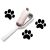 PetCare 3-in-1 Silicone Pet Brush for Cats and Dogs - Paw Prints