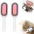 PetCare 3-in-1 Silicone Pet Brush for Cats and Dogs - Dual Brush View