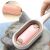 PetCare 3-in-1 Silicone Pet Brush for Cats and Dogs - Close-up Usage