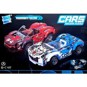 Zuanna 2 Passionate Racing Cars Building Blocks, 2 styles, 107 pieces, 6+ years - Nonbrand Kids's play car