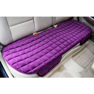 Husa de scaun auto, catifea, antiderapant, universal, culoare violet - Nonbrand Huse pentru scaune auto