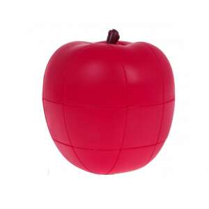 Logikai puzzle játék - alma, red apple shaped puzzle, 3x3x3 cube, logic game - Logic Game