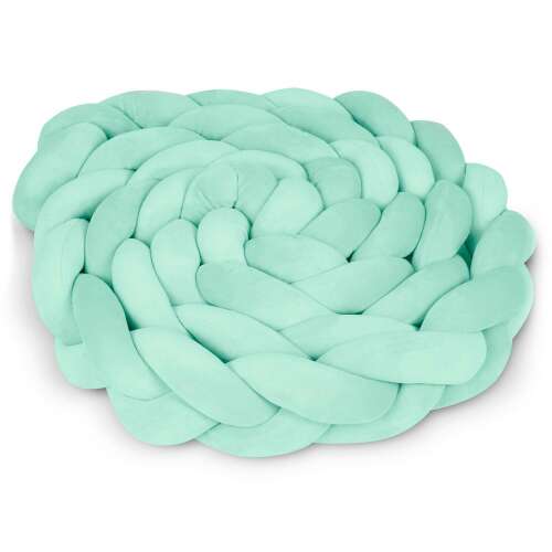 Ricokids 3m mint green braided crib bumper