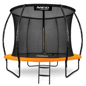 Neo-Sport Profilozott belső hálós Trambulin, létrával 252cm - narancssárga 93929946 