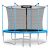 Neo-Sport 252cm blue trampoline with safety net and ladder
