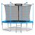 Neo-Sport 252cm blue trampoline with safety net and ladder