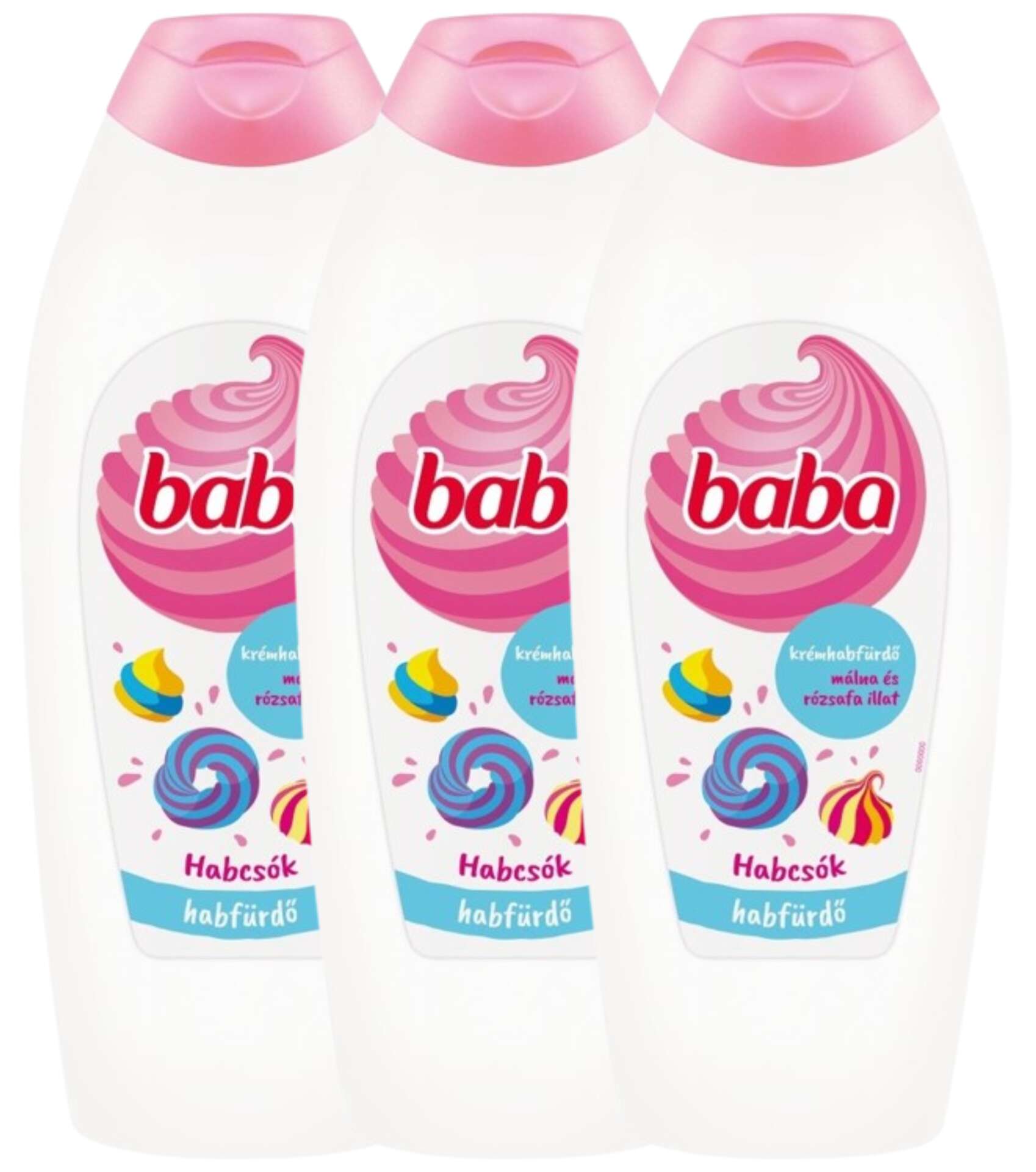 E-shop Detská pena do kúpeľa Malina a Ružové drevo 3x750ml