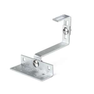 G21 állítható tetőkampó betoncserépre, horganyzott acél - G21