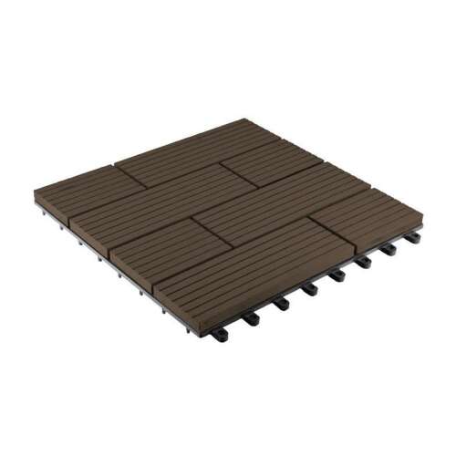 G21 Samoa WPC teraszburkoló csempe indiai teak színben, 11 db