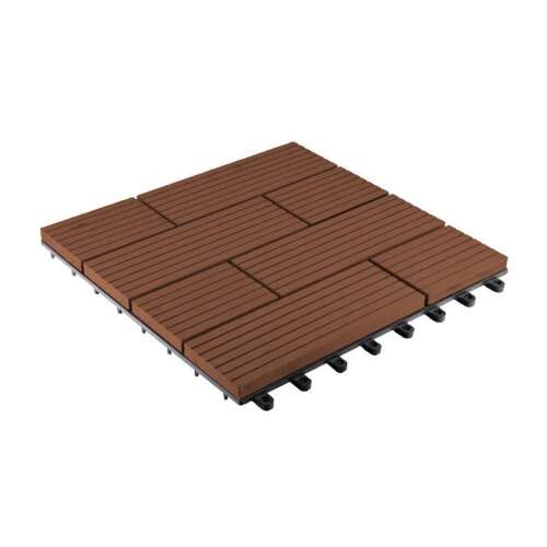 G21 Samoa WPC teraszburkoló csempe, cseresznye szín, 11 db