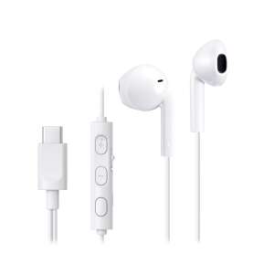 JVC HA-FR17UCWU USB-C vezérlővel és mikrofonnal ellátott vezetékes fülhallgató - JVC