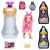 Magic Mixies Pixlings Divat Baba Szarvaska #pink кукла и комплект аксесоари