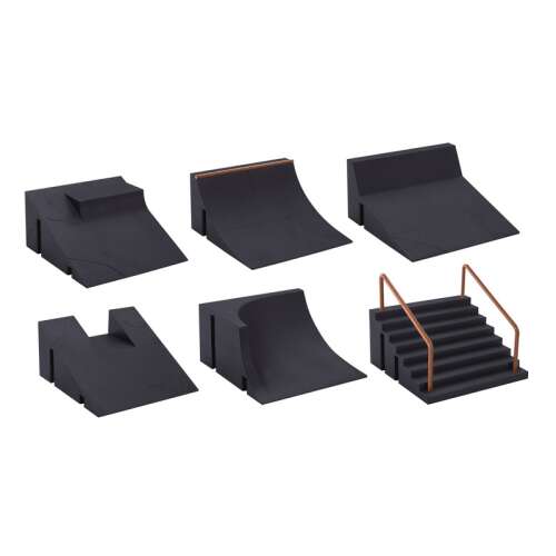 Rampe pentru degetele skateboardului, 6 tipuri 93970004