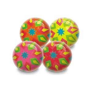 Gumená lopta Jolly Mare 14cm, farebný vzor hviezdy, Mondo Toys - Gumené loptičky