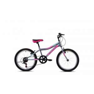 Adria Stinger 20" gyerek kerékpár Grafit-Rózsaszín 93971679 Gyerek kerékpárok