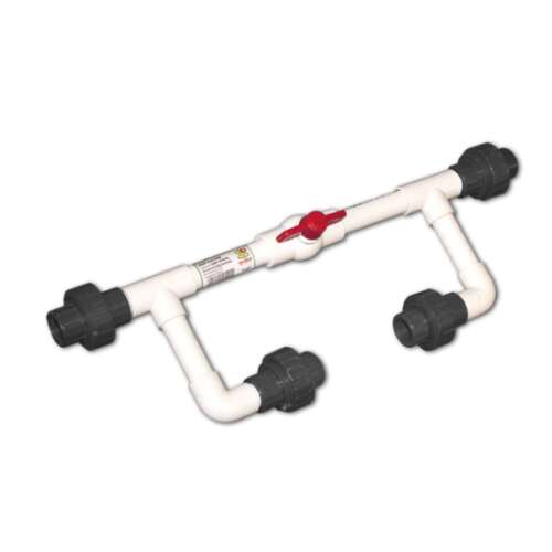 DSFI-0412L Venturi Injector Bypass Fitting with 1/2" Tap, 20 pieces per pack