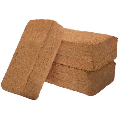 Kókuszföld Triopakk 3 x 600gr/cs, 3 darab 600 grammos préselt kókuszrost brikett kertészkedéshez