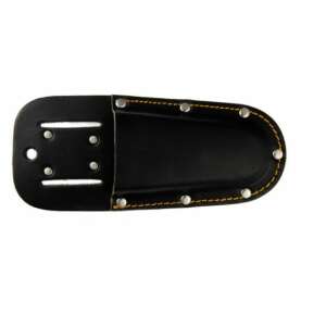 Black leather belt holster for pruning shears - Pruning Shear