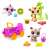 Littlest Pet Shop Safari Set with giraffe, monkey, and rhino figures, plus a jeep and accessories