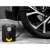 Tracer TRAKOM47149 car tire inflator in use, inflating a car tire