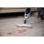 Dirt Devil steam mop cleaning stain on floor
