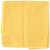 Sárga mikroszálas tisztító kendő, 35x35cm