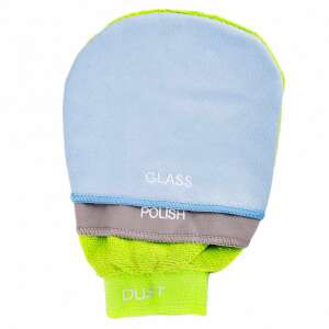Többfunkciós tisztító kesztyű 3 oldallal üveghez, polírozáshoz és portalanításhoz - Mikroszálas törlőkendő
