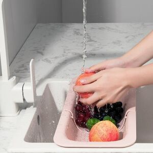 Pink Kitchen Sink Strainer 131416861 - Strainer & Sieve