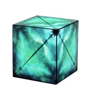 Magnetic Magic Cube - Green, puzzle toy for spatial reasoning and problem-solving, brain teaser - Logic Game