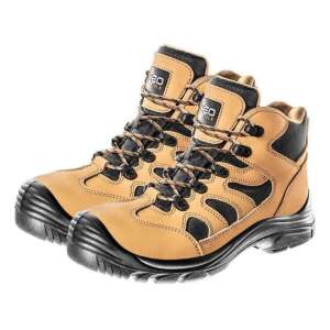 NEO Work Boots, S3, SRC, Composite Protection, Nubuck Leather, Insole, Size 45