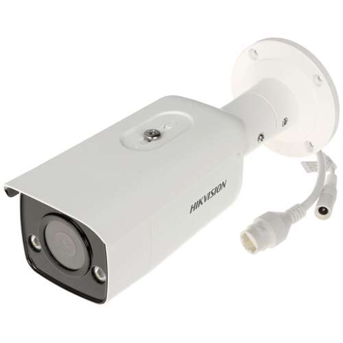 Hikvision DS-2CD2T43G2-L-2.8mm 4MP ColorVu IP biztonsági kamera 2,8 mm-es objektívvel, 40m Color Night Vision, SD kártyahely, VCA, PoE