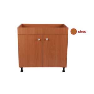 Cherry wood kitchen base cabinet with two doors, 80x50x80 cm, 18mm chipboard - Kitchen Furniture
