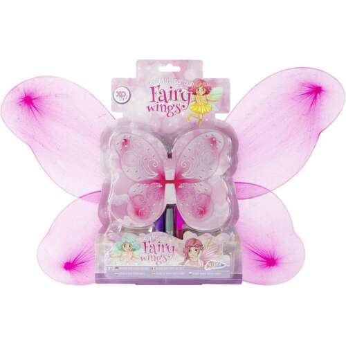 Grafix Tündérszárnyak Díszítsd Saját Rózsaszín Szárnyakat 4 Darabos Készlet