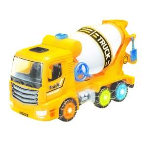 Súrlódó betonkeverő, fény/hang, 25x11x12 cm