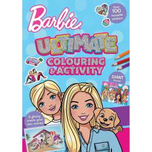 Barbie Ultimate színes aligátor tevékenység és matrica kifestőkönyv AB3356BACAB 93986069 Foglalkoztató füzet, kifestő-színező