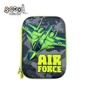 S-cool Air Force pencil case with camouflage print and airplane design - Pencil Case