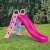 Dolu Unicorn Water Slide, pink and blue, 104 x 165 x 77.5 cm
