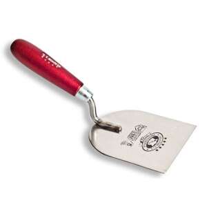 Olejník 120mm stainless steel plaster trowel with red wooden handle - Plaster Trowel