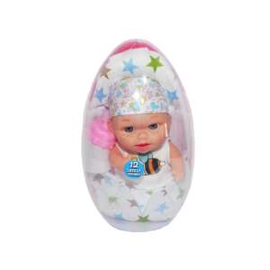 Szeplős baba cumisüveggel, musical, 27,5 x 13 x 14 cm